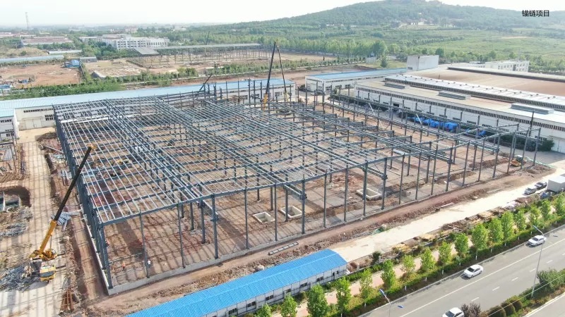 철강 구조 화학 물질 보관 창고 건설